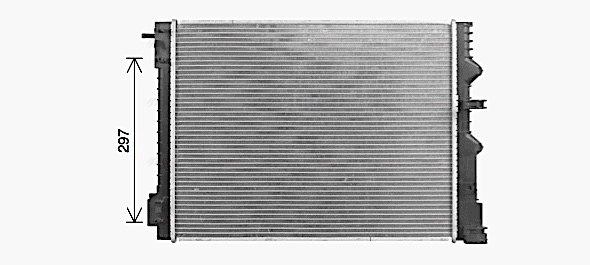 Radiator, engine cooling