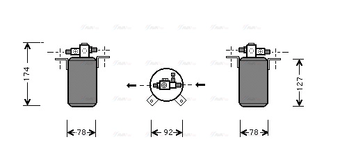 Dryer, air conditioning (BWD021)