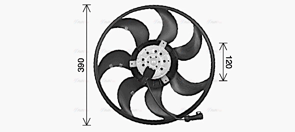 Fan, engine cooling (OL7737)