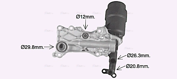Oil Cooler, engine oil
