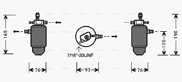 Dryer, air conditioning (PED197)