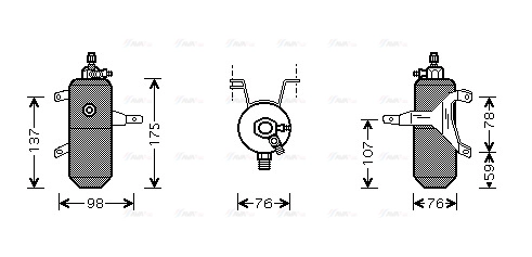Dryer, air conditioning (FDD332)
