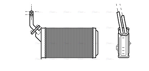 Heat Exchanger, interior heating (CN6056)