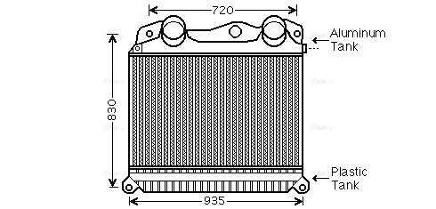 Charge Air Cooler (MN4056)