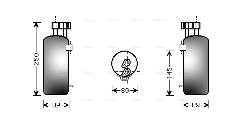 Dryer, air conditioning (RTD330)