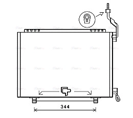 Condenser, air conditioning (FD5610)