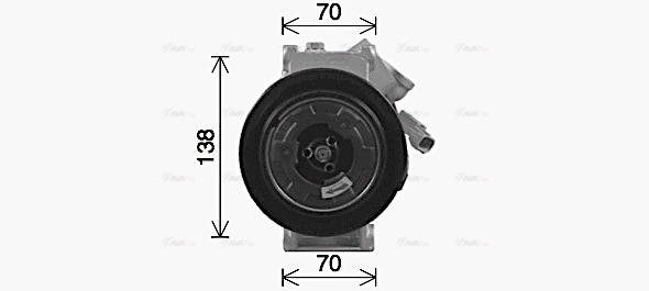Compressor, air conditioning