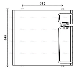 Condenser, air conditioning (FE5010)