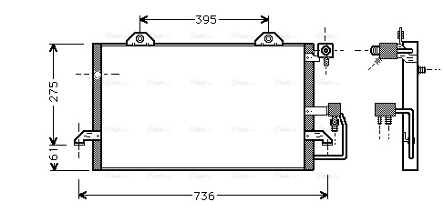 Condenser, air conditioning (AI5121)