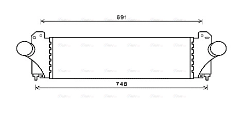 Charge Air Cooler (IV4129)