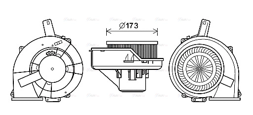 Interior Blower (ST8046)