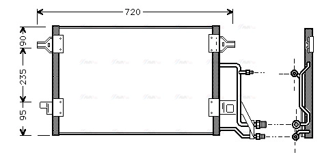 Condenser, air conditioning (AI5140)