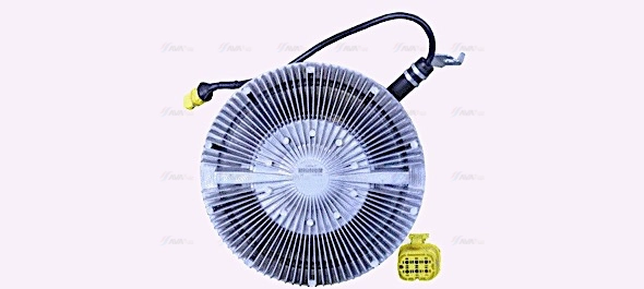 Clutch, radiator fan