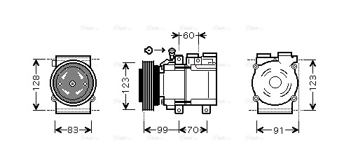 Compressor, air conditioning (HYAK138)