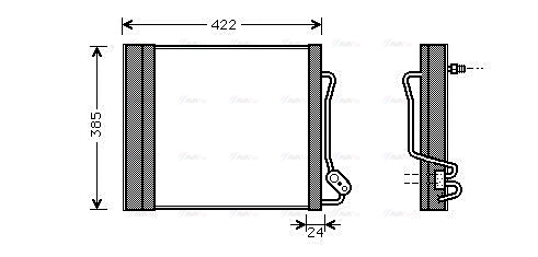 Condenser, air conditioning (MCA5001D)