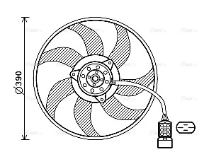 Fan, engine cooling (OL7671)