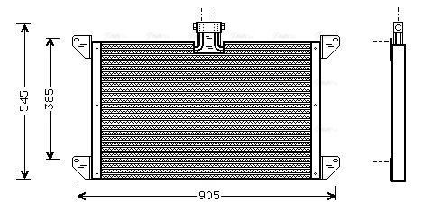 Condenser, air conditioning (SC5008)