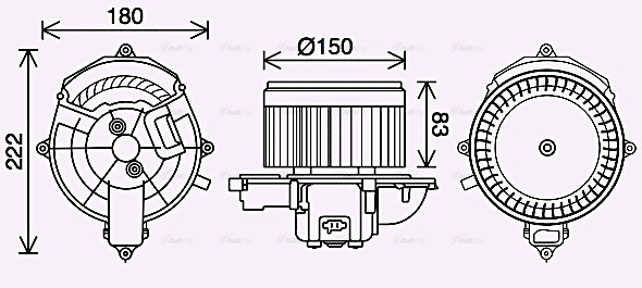 Interior Blower (CN8310)