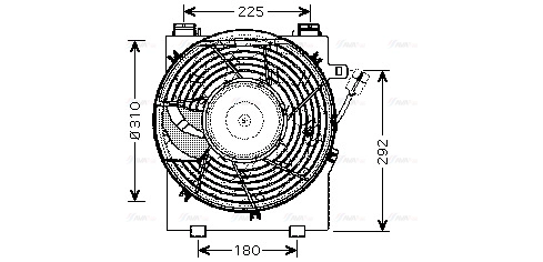 Fan, engine cooling (OL7518)