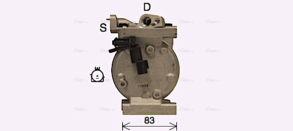 Compressor, air conditioning