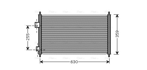 Condenser, air conditioning (HD5165)