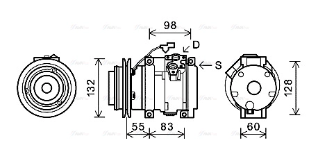 Compressor, air conditioning (MTK219)
