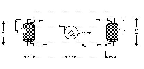 Dryer, air conditioning (CND186)