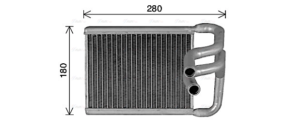 Heat Exchanger, interior heating (HY6482)