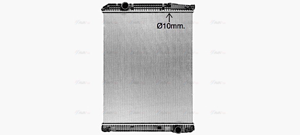 Radiator, engine cooling (ME2254N)