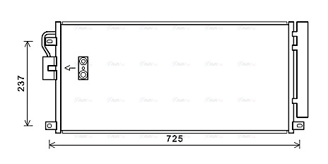 Condenser, air conditioning (OL5638D)