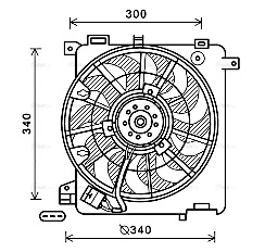 Fan, engine cooling (OL7635)