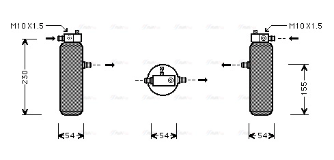 Dryer, air conditioning (PED194)