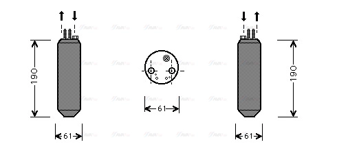 Dryer, air conditioning (HYD080)