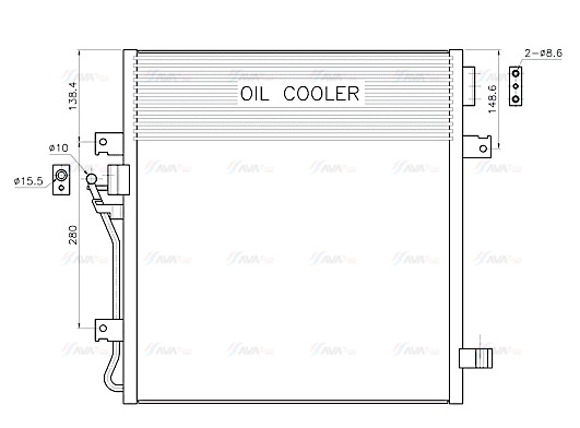 Condenser, air conditioning (JE5091)