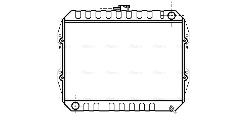 Radiator, engine cooling (VN2090)