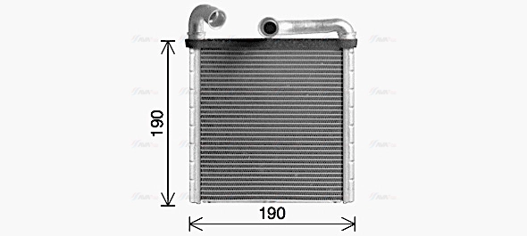Heat Exchanger, interior heating (VN6424)