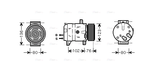 Compressor, air conditioning (RTAK069)