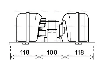 Interior Blower (DF8070)