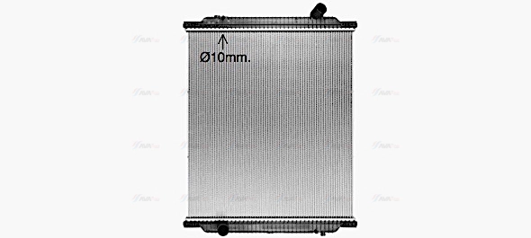 Radiator, engine cooling (RE2062N)