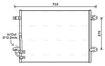 Condenser, air conditioning (VNA5323)