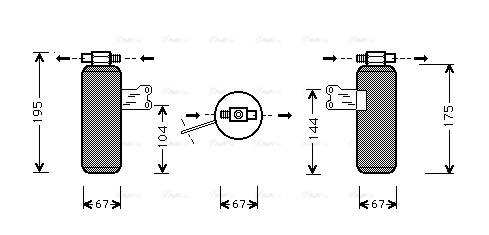 Dryer, air conditioning (RTD027)
