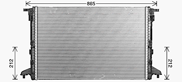 Radiator, engine cooling