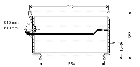 Condenser, air conditioning (FT5179)