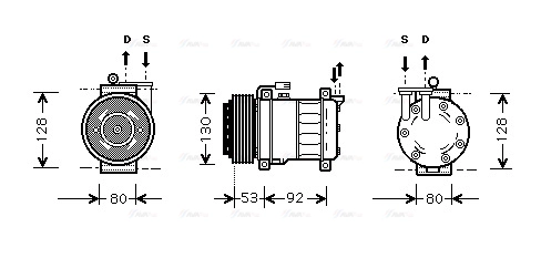 Compressor, air conditioning (ALAK009)