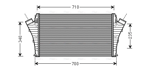Charge Air Cooler (OLA4492)