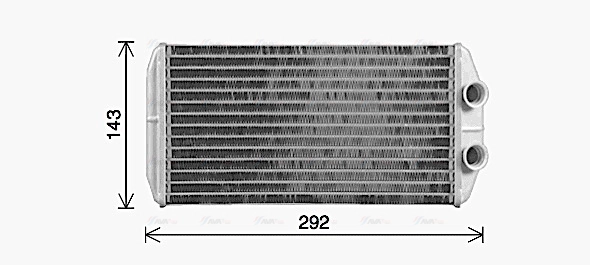 Heat Exchanger, interior heating (CN6338)