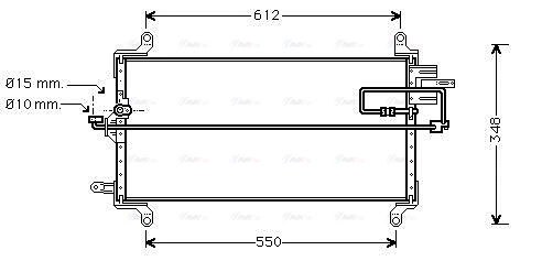 Condenser, air conditioning (FT5128D)