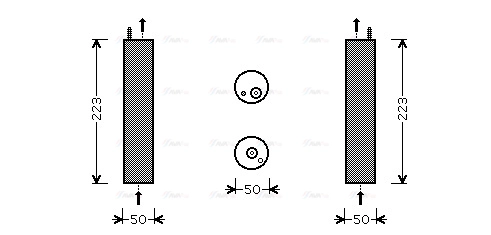 Dryer, air conditioning (DWD057)