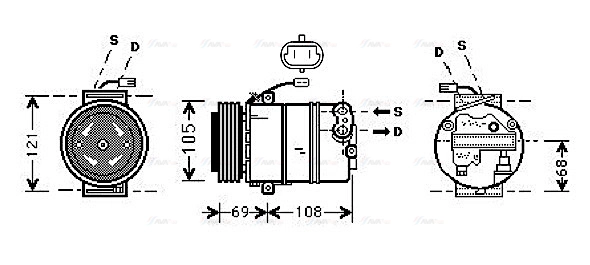 Compressor, air conditioning (OLAK373)