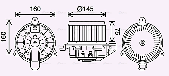 Interior Blower (FD8626)